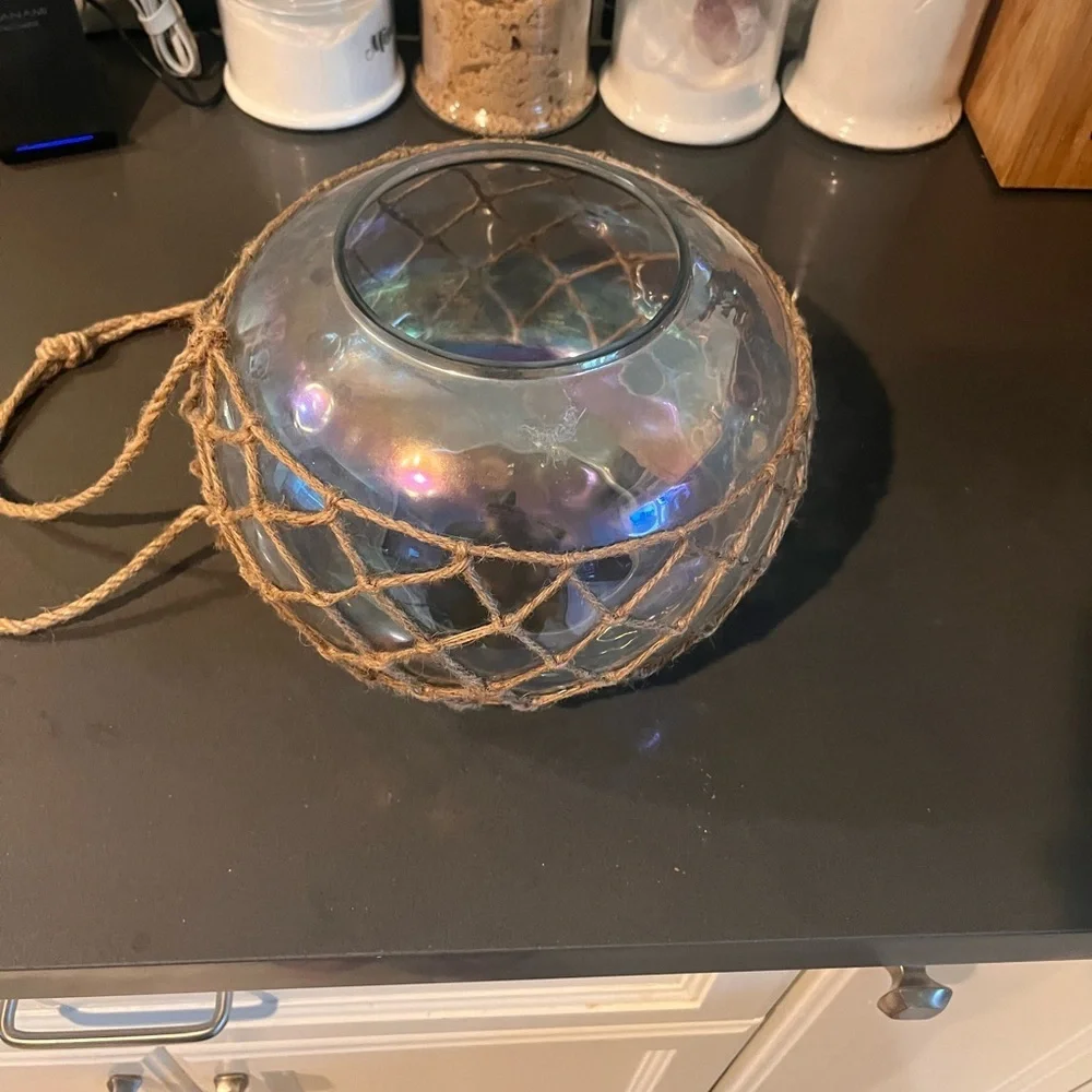 Glass Bird Feeder
